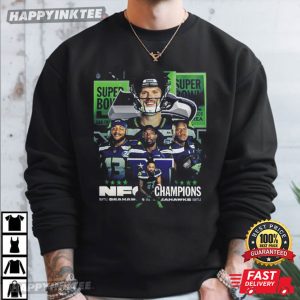 Seattle Seahawks NFL NFC Champions Super Bowl LX T Shirt (1)