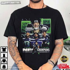 Seattle Seahawks NFL NFC Champions Super Bowl LX T Shirt (2)