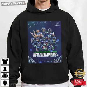 Seattle Seahawks 2025 NFC Champions Super Bowl LX T Shirt (1)