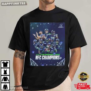 Seattle Seahawks 2025 NFC Champions Super Bowl LX T Shirt (2)