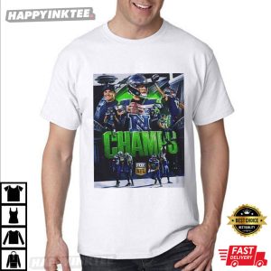 Seattle Seahawks 2025 NFL NFC Champions Super Bowl LX T Shirt (3)