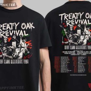 Treaty Oak Revival 2026 West Texas Degenerate Tour Music T-Shirt