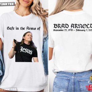 Brad Arnold Safe In The Arms Of Jesus 3 Doors Down Memorial T Shirt (4)