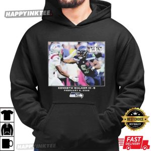 Seattle Seahawks Kenneth Walker III NFL Super Bowl LX T Shirt (3)