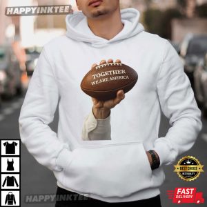 Bad Bunny Together We Are America Football T Shirt (4)