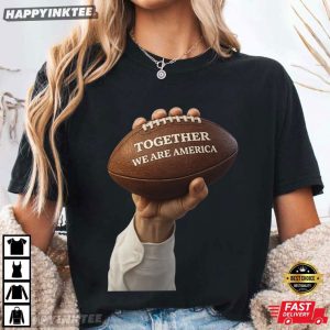 Bad Bunny Together We Are America Football T Shirt (1)
