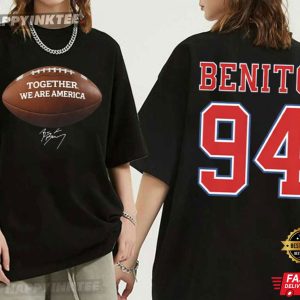 Together We Are America 94 Benito Bowl Football T Shirt (4)