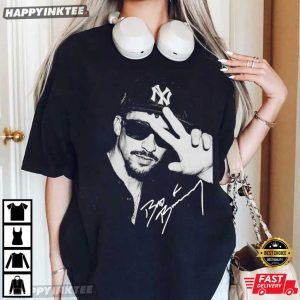Bad Bunny Signature Music Gift For Fan T Shirt (2)
