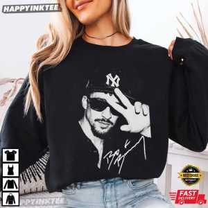 Bad Bunny Signature Music Gift For Fan T Shirt (3)