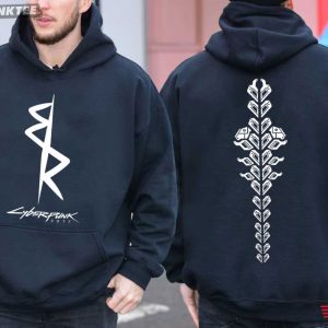 Cyberpunk Spine Adam Smasher Cyberpunk 2077 Video Game T Shirt (4)