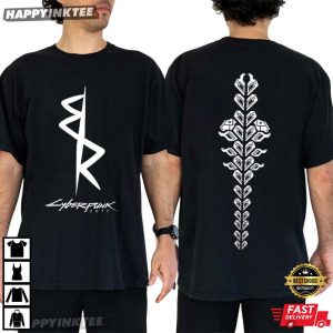 Cyberpunk Spine Adam Smasher Cyberpunk 2077 Video Game T Shirt (2)