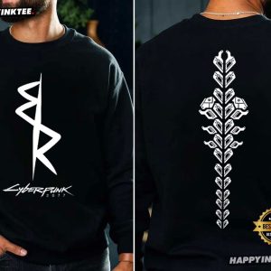 Cyberpunk Spine Adam Smasher Cyberpunk 2077 Video Game T Shirt (3)