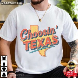 Choosin' Texas Ella Langley Western Graphic Song Lyrics T Shirt (2)