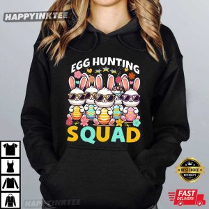 Egg Hunting Squad Cute Bunny Family Matching Easter T Shirt (4)