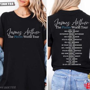 James Arthur 2026 The Pisces World Tour T Shirt (4)