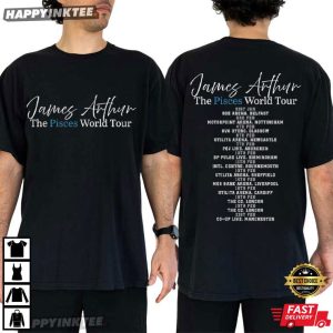 James Arthur 2026 The Pisces World Tour T Shirt (1)