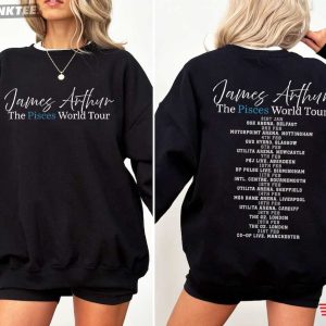 James Arthur 2026 The Pisces World Tour T Shirt (2)