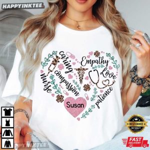 Mothers Day Nurse Emergency Department Custom Name T Shirt (1)