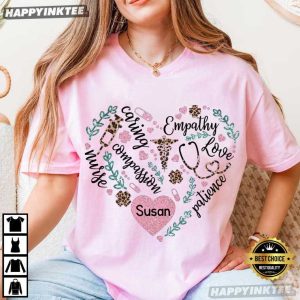 Mothers Day Nurse Emergency Department Custom Name T-Shirt