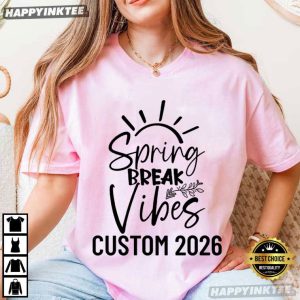 Spring Break Custom Family Vacation T Shirt (4)