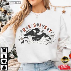 Minnesota Loon Resistance Rebel Loon Resist Abolish Ice T Shirt (1)