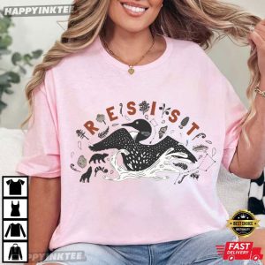 Minnesota Loon Resistance Rebel Loon Resist Abolish Ice T Shirt (4)