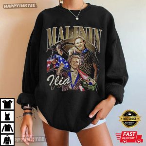 Ilia Malinin Quad Jump Legend Ice Skating Sports Bootleg T Shirt (1)
