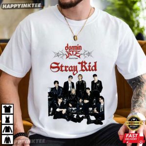 Stray Kids Dominate World Tour Kpop Music T Shirt (2)