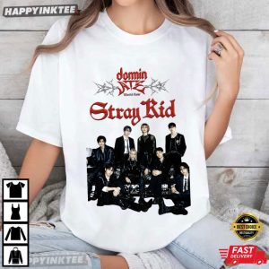 Stray Kids Dominate World Tour Kpop Music T-Shirt