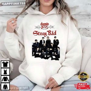 Stray Kids Dominate World Tour Kpop Music T Shirt (4)