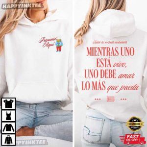 Bad Bunny Seguimo Aqui Sapo Concho DTMF Music T Shirt (2)