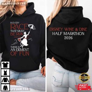 Disney Themed Mary Poppins In Every Race That Must Be Run Half Marathon T Shirt (3)