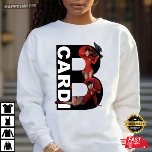 Cardi B Little Miss Drama Am I the Drama Pretty And Petty Inspired T Shirt (4)