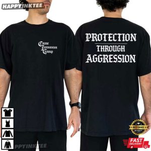CIG Crime Intervention Group Protection Through Aggression T Shirt (3)