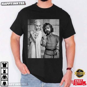 Daenerys And Tyrion Game of Thrones Edgy Mother of Dragons T Shirt (4)