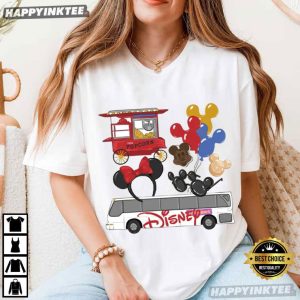 Walt Disney World Park Icons Epcot Animal Kingdom Disneyland T Shirt (1)