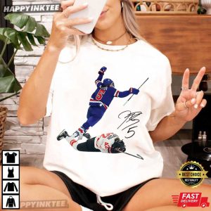 Clayton Keller Hilary Knight USA Hockey Team T Shirt (4)