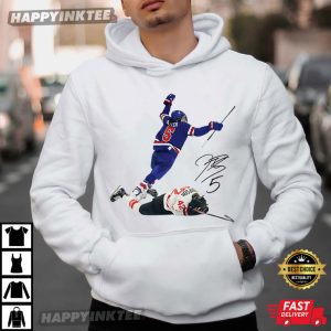 Clayton Keller Hilary Knight USA Hockey Team T Shirt (3)