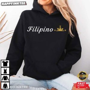 Funny Filipino Philippine Flag Sun 3 Stars Cultural T Shirt (2)