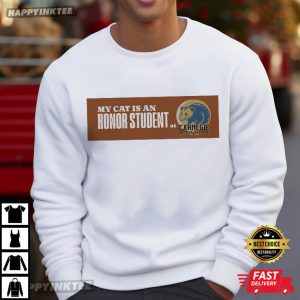 My Cat Is An Honor Student Rat Goofy Gen Z Meme T Shirt (1)