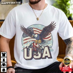 Ice Hockey Eagle Funny USA Champions 2026 T Shirt (2)