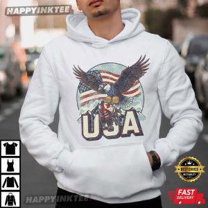 Ice Hockey Eagle Funny USA Champions 2026 T Shirt (3)
