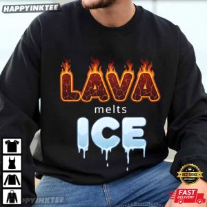 Lava Melts ICE Protest Activist T Shirt (1)
