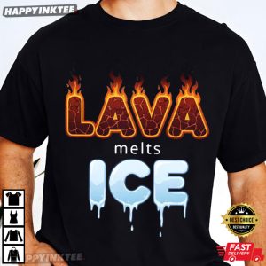 Lava Melts ICE Protest Activist T Shirt (2)