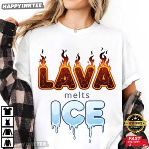 Lava Melts ICE Protest Activist T Shirt (3)