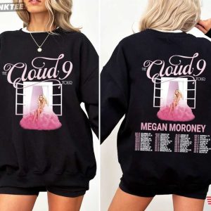 Megan Moroney Cloud 9 Tour Pink Western Country Music T Shirt (3)