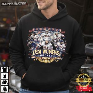 USA Women's Hockey 2026 Winter Games Team USA Sports T Shirt (2)