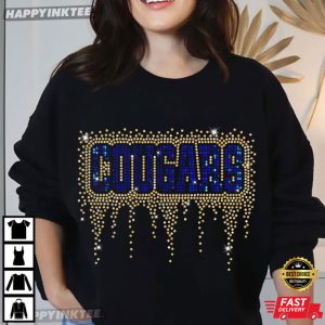 Spangle Football Baseball Basketball Custom Team Bling T Shirt (3)