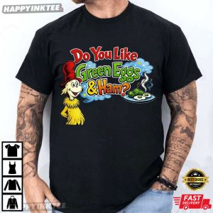 Dr Seuss Green Eggs and Ham Classroom Teacher Gift T Shirt (1)