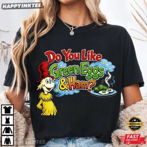 Dr Seuss Green Eggs and Ham Classroom Teacher Gift T Shirt (2)